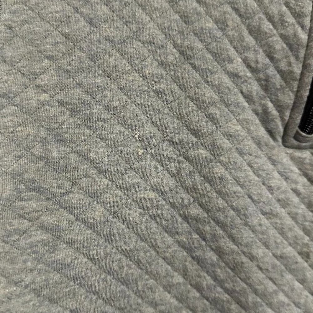 J.Crew Authentic Fleece Quilted Half-Zip Pullover - Size Medium - Picture 11 of 11